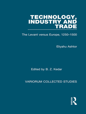 cover image of Technology, Industry and Trade